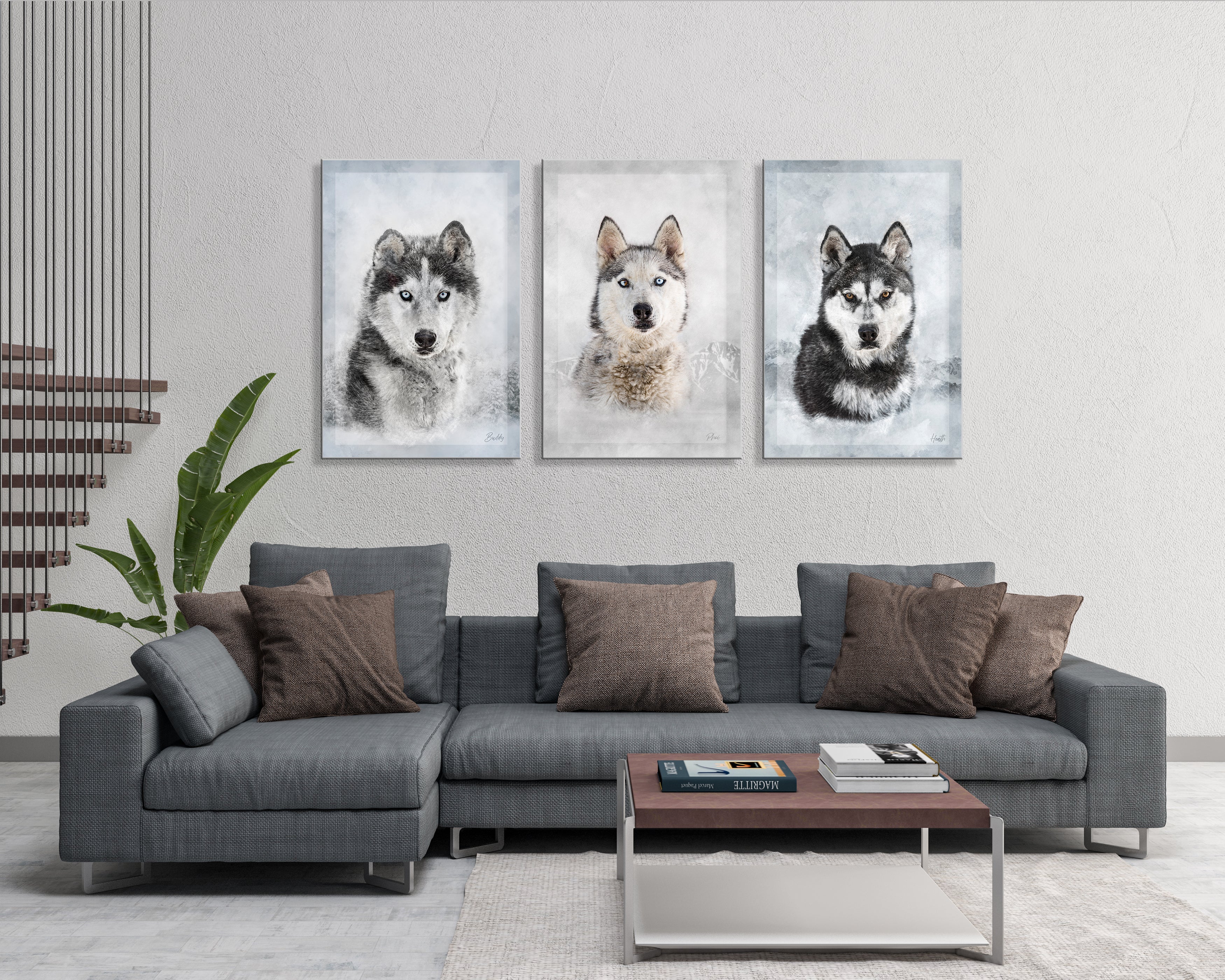 Howling Huskys Pack – JHP Art